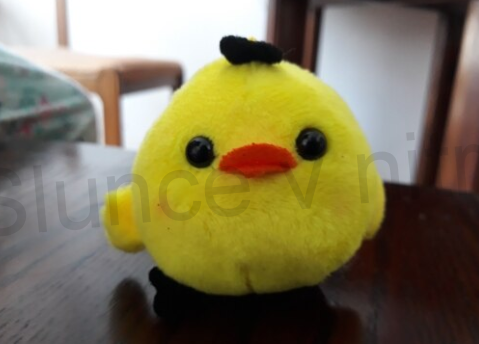 Plyšová hračka kuřátko (D110)