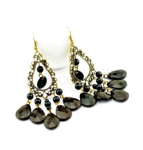 Dlouhé visací střapcové náušnice (BB315)