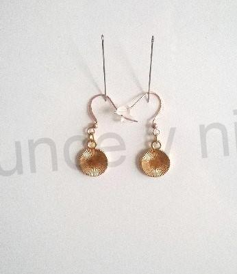 Dlouhé náušnice Jin a Jang chirurgická ocel (BB316)