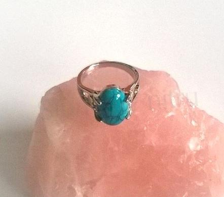 Minerální prsten tyrkys (X300)
