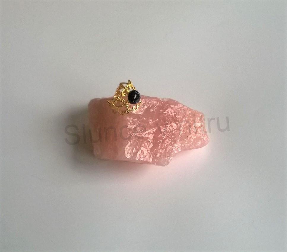 Nastavitelný ozdobný pozlacený minerální prsten s Aventurínem 8,4 x 8,4 mm (X435)