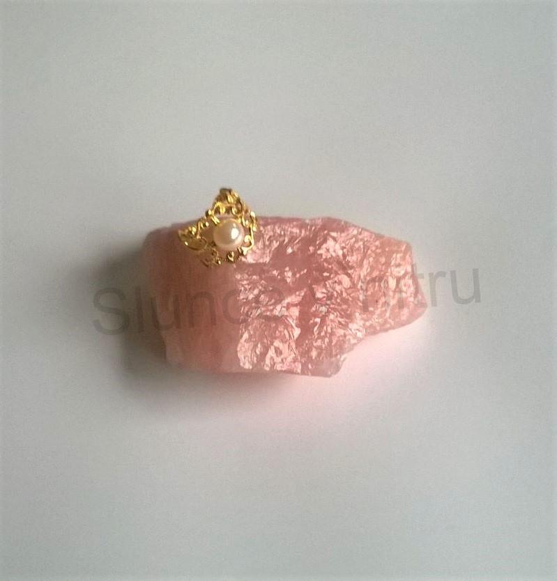 Nastavitelný ozdobný pozlacený prsten s Perlou (BP33)