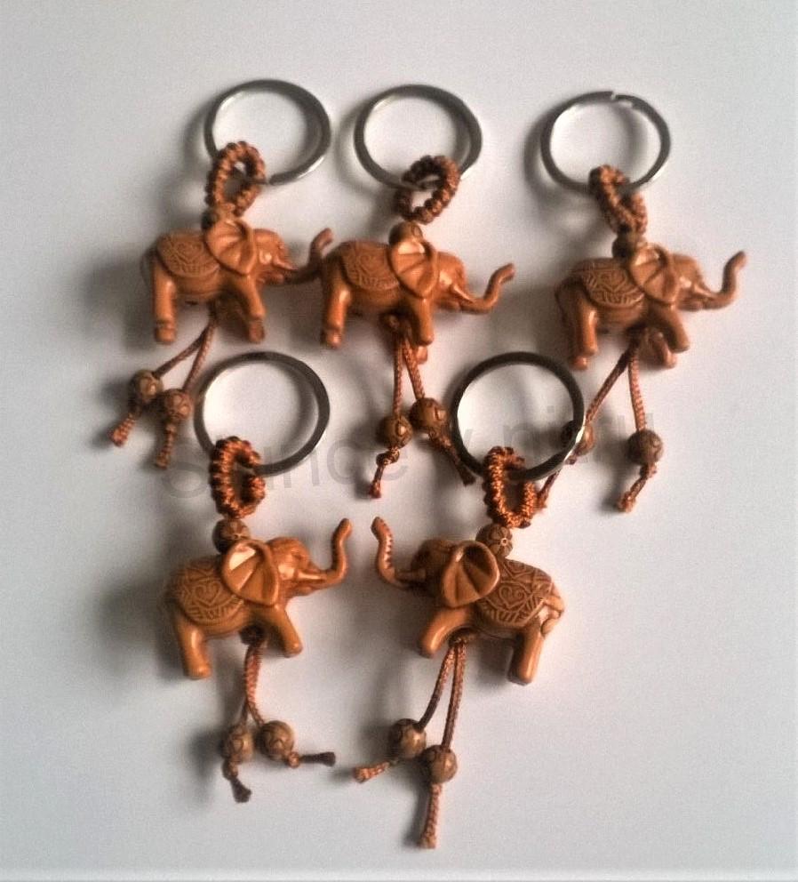 Přívěsek na klíče - Orientální Slon pro štěstí (D244)