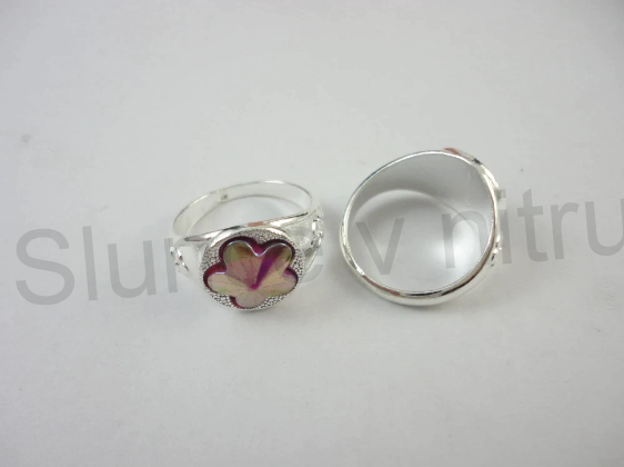 Postříbřený dětský prsten (BP178)