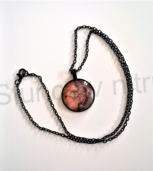 Náhrdelník s přívěškem orel (BD274)