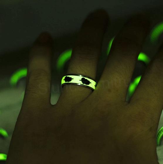 Prsten Svitící ve tmě velikost 57 (BP75)