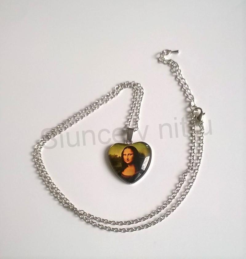 Náhrdelník s přívěškem Mona Lisa (BD279)