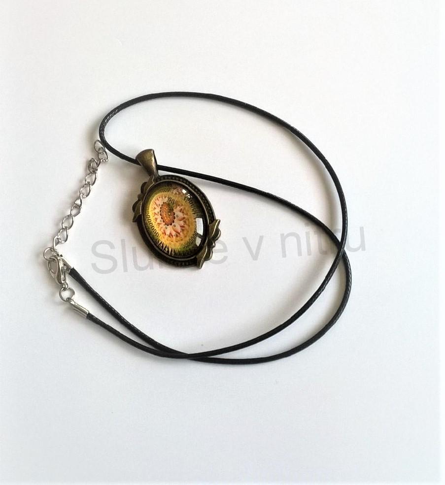 Náhrdelník s přívěškem Mandala (BD293)