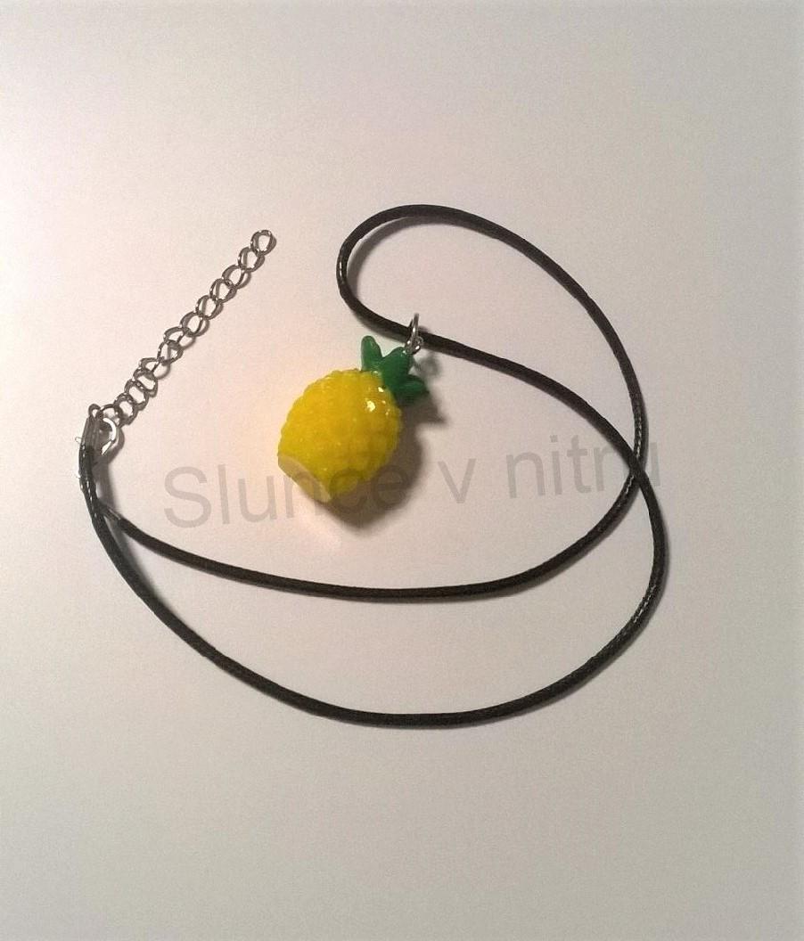 Náhrdelník s přívěškem ovoce - svěží osvěžení (BD337) 