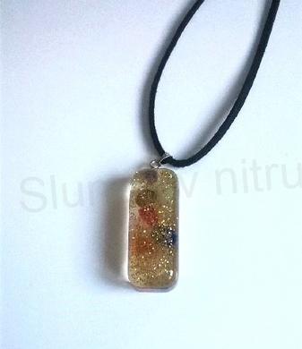 Orgonitový přívěšek čakrový (PP25)