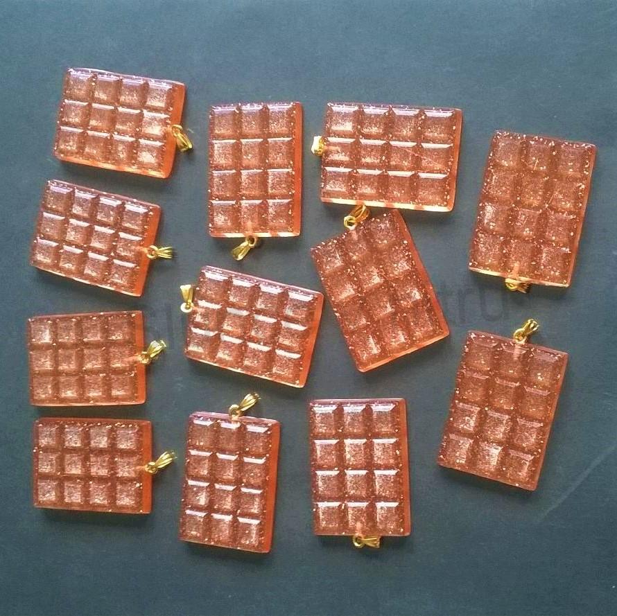 Orgonitový přívěšek čokoláda (PP41)