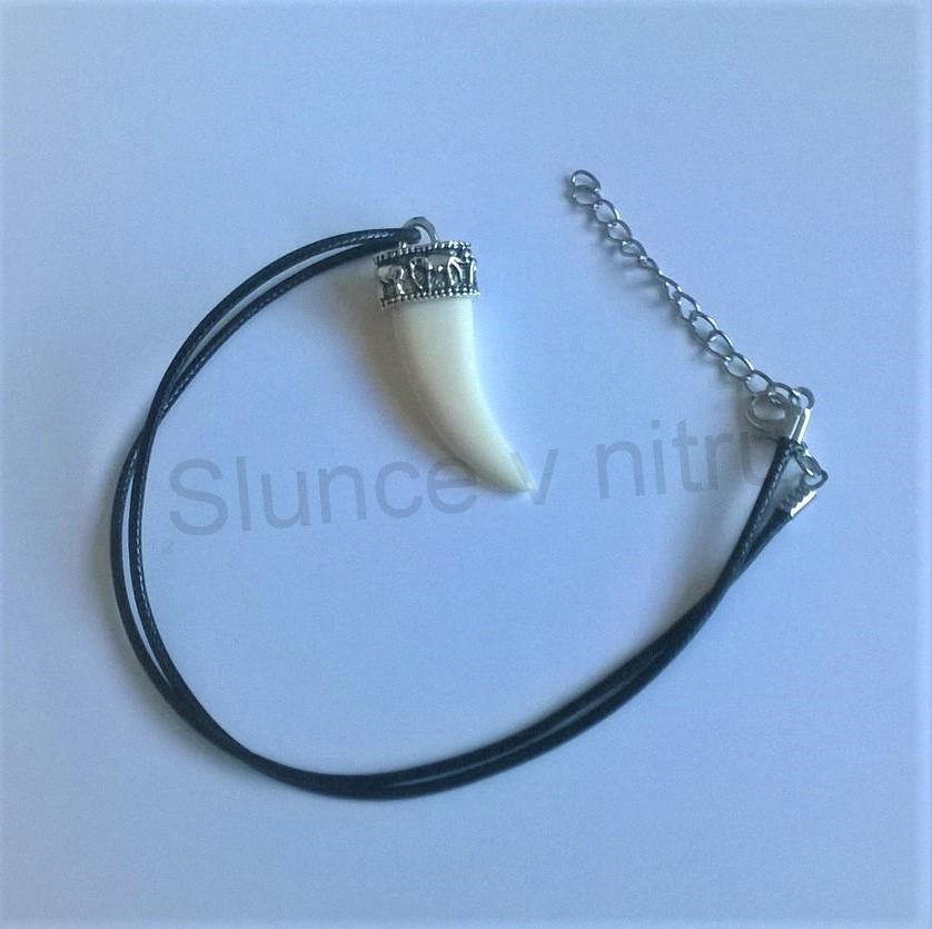 Náhrdelník s přívěškem Vlčího zubu (BD371) 