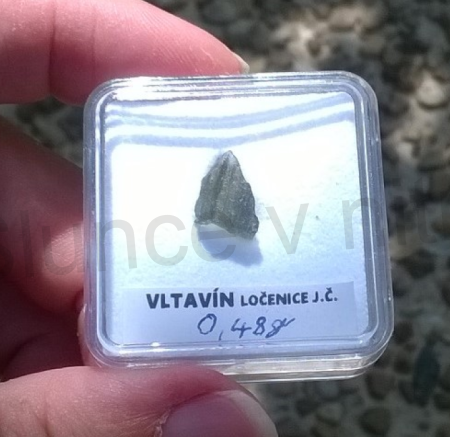 Vltavín 0,48 g - Česká Republika (Ločenice) (X542)