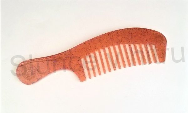 Orgonitový hřeben - hnědý 16,8 X 4,7 cm (PP71)