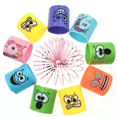 Magická spirála, pružina plastová mix (D419)