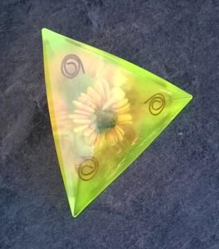 Orgonitová pyramida - harmonie 8,6 x 4,6 cm (PP86)