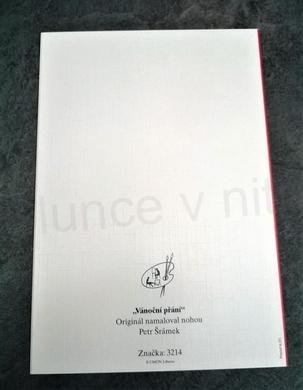 Vánoční přání otevirací (E430)