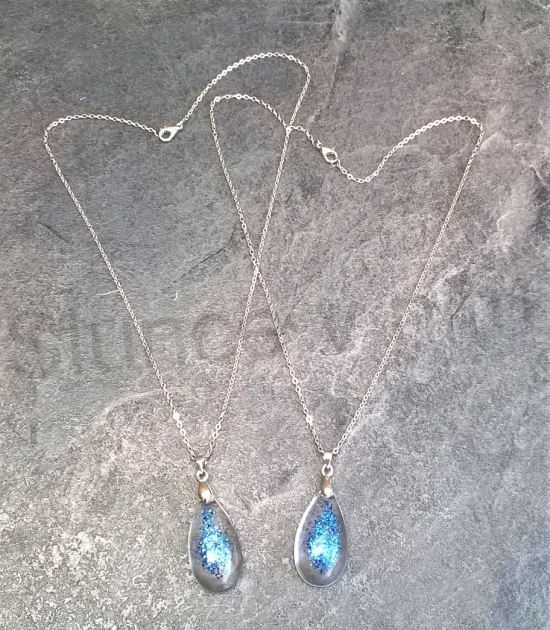 Orgonitový náhrdelník- přívěšek kapka (PP106)