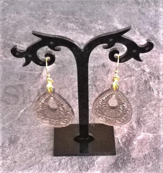 Orgonitové náušnice kapky (PP109)