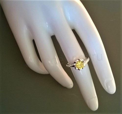  Platinový prsten se zirkony velikost 52 (BP351)