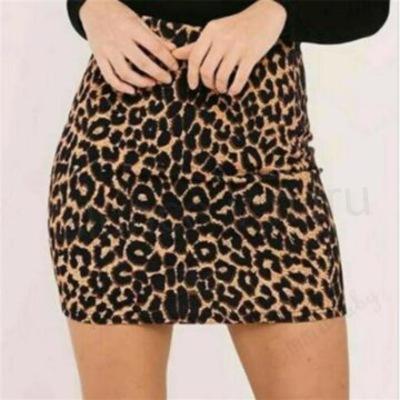 Dámská sexy minisukně s leopardím vzorem velikost L (K119)