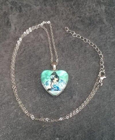 Náhrdelník s přívěškem Panenky, víly (BD440)