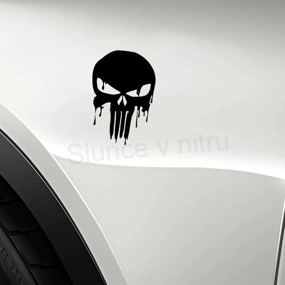 Samolepky na auto Punisher menší (E471)