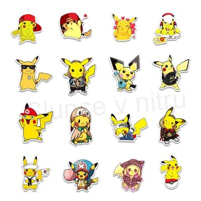 Pokémon samolepky mix 5 ks (E485)