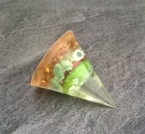 Orgonitový kužel - chalcedonová krása 5,1x4,1 cm (PP143)