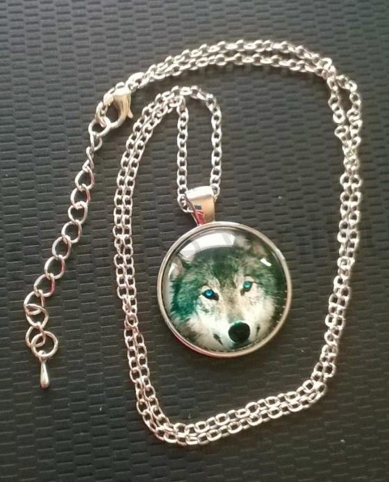 Náhrdelník s přívěškem Vlka (BD468)