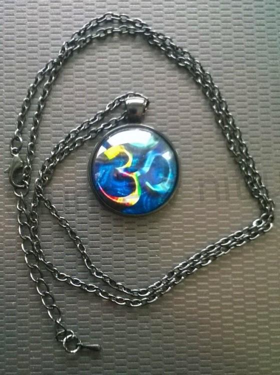 Náhrdelník s přívěškem Mandala, čakra (BD477)