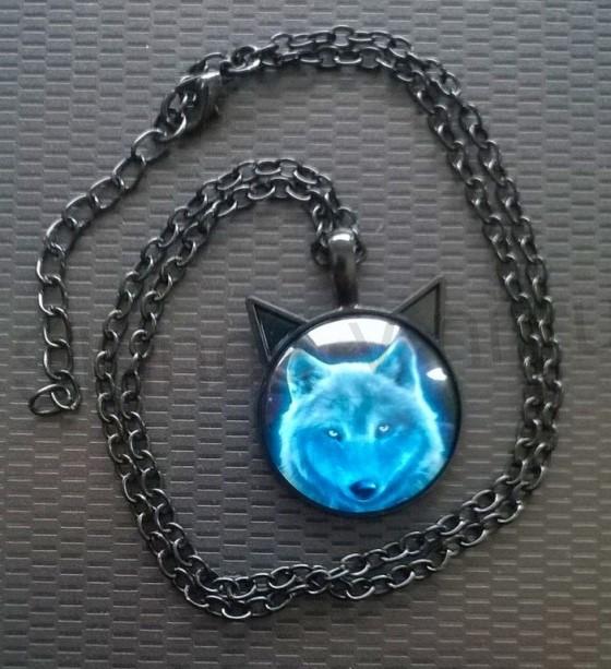 Náhrdelník s přívěškem Vlka (BD479