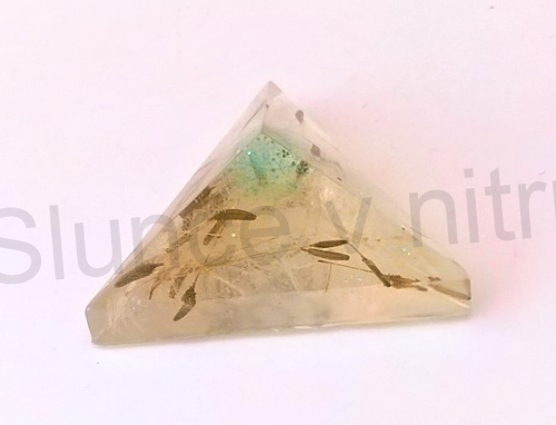 Orgonitová pyramida pampeliškové potěšení 3x1,2cm (PP162)