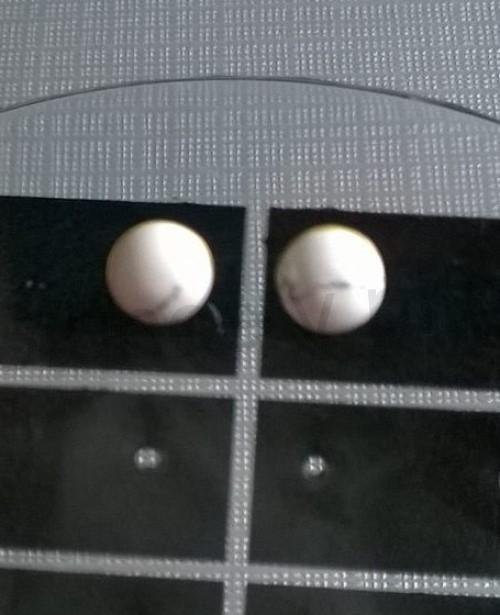 Puzetové náušnice magnezit (X850)