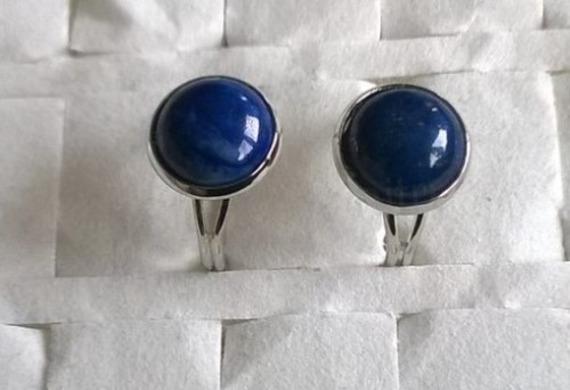 Nastavitelný minerální prsten lapis lazuli (X873)