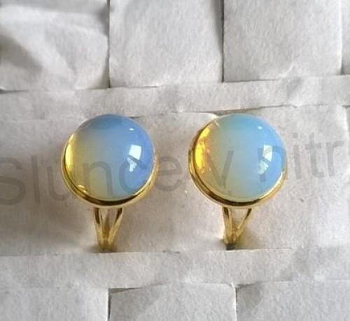 Nastavitelný minerální prsten opalit (X893)