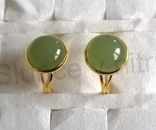 Nastavitelný prsten s avanturínem, velikost 52, minerál 12 mm (X914)