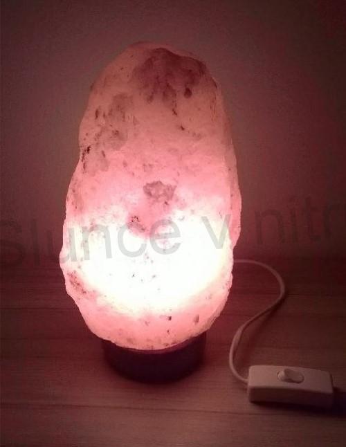 Himalajská solná lampa - Eletrická 2878 g (X935)
