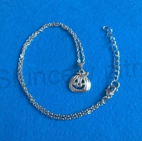 Řetízkový náhrdelník veselá dýně (BD506)