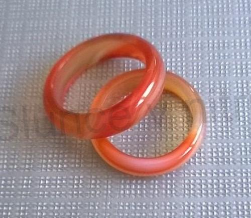 Minerální prsten Achát velikost 55 (X1015)