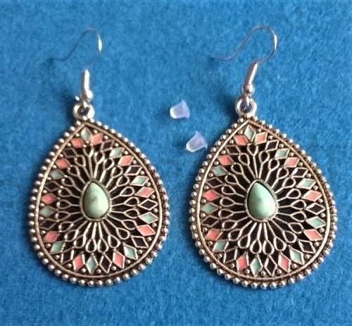 Dlouhé etnické náušnice Bohemia (BB653)