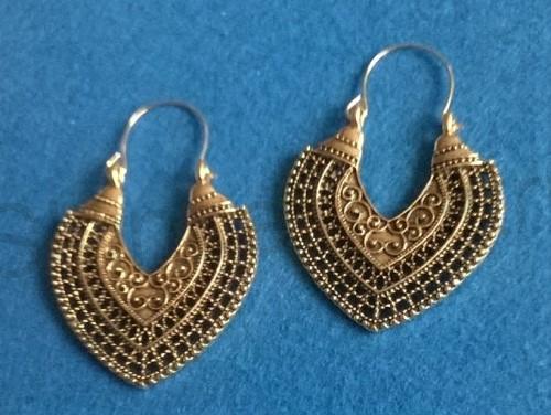 Dlouhé etnické náušnice Bohemia (BB657)