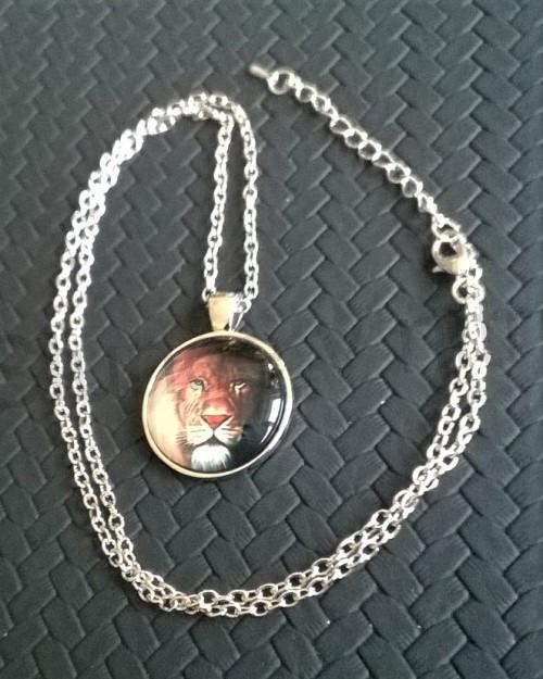 Náhrdelník s přívěškem lev (BD510)