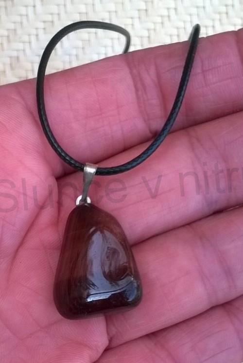 Náhrdelník přívěšek s byčím okem (X1186)