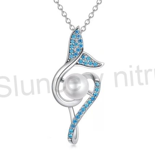 Náhrdelník mořská víla s krystaly (BD562)