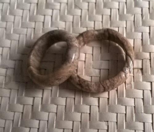 Minerální prsten jaspis, velikost 47 (X1207)