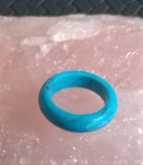 Minerální prsten Tyrkys velikost 49 (X1210)