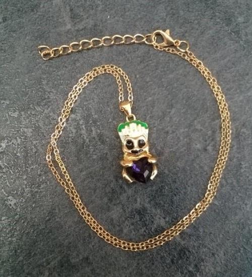 Náhrdelník s přívěškem Gruta - Já jsem Grut červený (BD570)