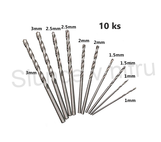 Ruční mini Vrtačka + sada 10 vrtáků (L8)
