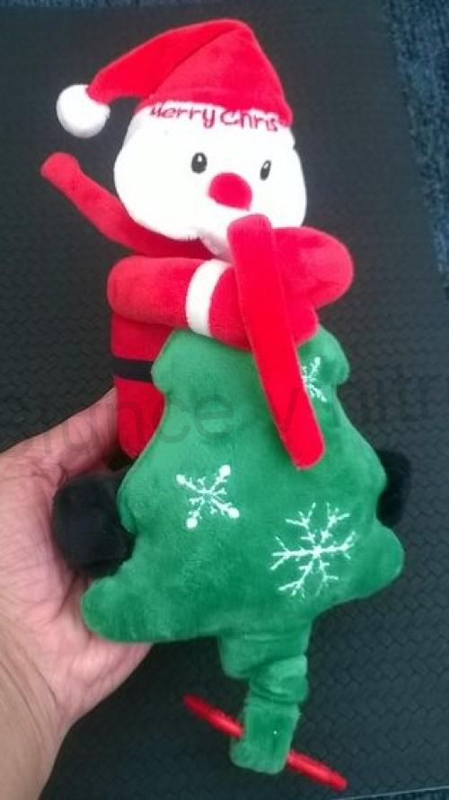 Hrajicí plyšová hračka Ježíšek, Mikuláš - Merry Christman (D700)